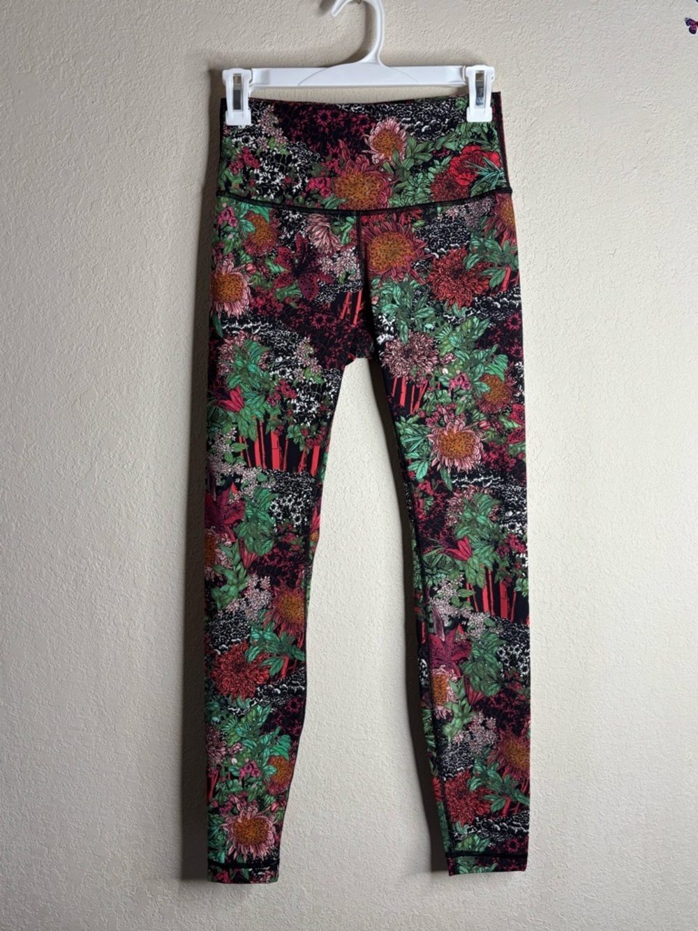 Lululemon Wunder Under Hi-Rise Tight 28" Zen Garden Multi size 6